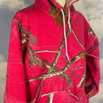 Realtree  Hoodie Women's Size S Pink Camo Hunting Outdoor Hooded  Sweatshirt Warm Photo 0