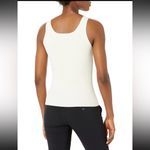 Theory  Button Up Tank Top ivory size small Photo 1