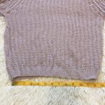 Planet Gold Women’s Misty Lilac cowl neck cozy cable sweater size Small Photo 4