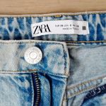 ZARA New High Waist Distressed Shorts Photo 2