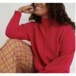 Anthropologie Maeve crystal hot pink tunic sweater small Photo 12