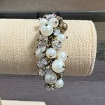 Abercrombie & Fitch Gold Leather Cha Cha Bracelet Photo 2