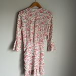 Veronica Beard Sean Floral Silk Rouched Dress 4 Photo 2