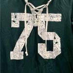 Arizona Jeans Arizona Jean Company Green and White Jersey Top Photo 2