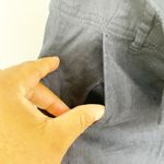 Ann Taylor  Womens Summer Casual Linen‎ Blend Chino Bermuda Shorts Size 8 Navy Photo 1