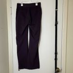 Athleta  purple cropped trouser jogger workout pants size 0 Photo 3