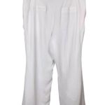 Jessica London Pants White 24 Chiffon Lined Lightweight Pockets Stretch New Photo 10