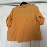 Old Navy Orange linen  shirt Photo 3