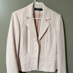 Tribal Pink Blazer with Notched Lapels and Cropped Fit Size 6 Photo 0