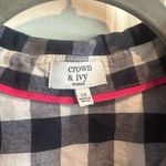 Crown & Ivy and White Checkered Button-Up Shirt Photo 1