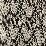 julie's closet  Black and Cream Lace Blouse Photo 1