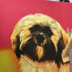 Bedazzled Dog Tote‎ Bag Puppy Purse 8" Handbag Photo 5