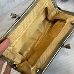 Vtg hand beaded mini small hand tote purse glam festival embelleshed Photo 7