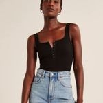 Abercrombie & Fitch Abercrombie Tank Bodysuit Black Photo 7
