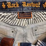 Rock Revival  Cherilyn Jeans Womens 29 Blue Skinny Embellished Denim Bling Photo 11