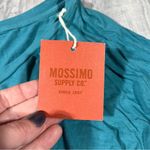 Mossimo Supply Co. Teal Long Sleeve Women's Top; Medium; NEW Blue Photo 3
