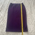 Shanna's Thread Size XS Purple Luxe Modest Pencil Skirt knee length stretch Photo 2