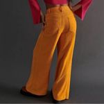 Urban Outfitters  UO Lena Chenille Wide Leg Pants Pumpkin Orange Women’s Size 4 Photo 3