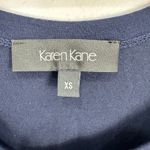 Karen Kane XS Tie Dye Sleeveless Dress Blue Boho Resort Cruise Summer Casual Photo 1