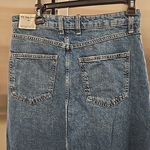 We The Free ๐FREE PEOPLE ๐ Come As You Are Denim Maxi Skirt ~ Blue UK 4 NWOT Photo 10