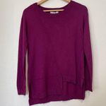 Love trend || Purple Light a weight Crew Neck Sweater Photo 3