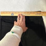 Quince Bella Stretch Patch pocket wide leg Black Cropped Jeans High Rise Utility Photo 7