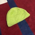 Green fuzzy furry Grinch inspired beanie hat Photo 0