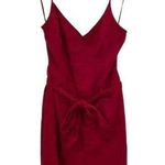 Hollister Womens Romper Sz XS Brick Red Linen Blend Short Strappy Photo 0