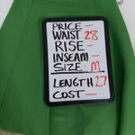 Junees Modest Skirt Green A Line Midi Retro Midcentury Vibe Business Casual Size M Photo 6