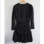 Maje Robe Rayures Lurex Dress Photo 3