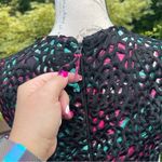 Anthropologie Wolven Black Crochet Lace "Terrace Sheath Dress" Size 8 Photo 3