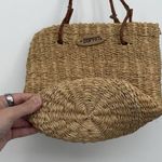 Esprit Vintage Jute Natural Bag Handle Summer Cottage Leather Handle Photo 5