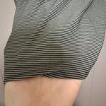 Alexander Wang T Black and Green Double Rushed Skirt Photo 2