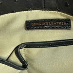 GILI Ostrich Leather Hobo Bag Stirrup Black NWOT Dust bag Shoulder Purse Handbag Photo 7