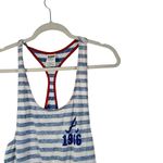 Victoria's Secret  PINK Atlanta Braves Striped Tank Top Womens Small Photo 1