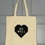 Madewell  Do Well Canvas Tote Bag  Cream 15 X 15 Photo 1
