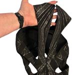 Jump Apparal Black Glitter Cutout Prom Dress Photo 12