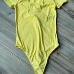 Rue 21 Yellow Off the Shoulder Body Suit Photo 4