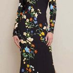 CARA CARA AVA DRESS VISCOSE BLACK PRESSED FLORAL MAXI DRESS size XL Photo 0