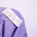 Aritzia Wilfred Peaufiner Satin Collared Long Sleeve Button Blouse Soft Lilac XS Photo 1