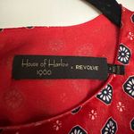 House of Harlow  1960 X Revolve Sofia Dress - Red Geo Tile. Photo 2