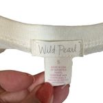 Wild Pearl White Short Sleeve Cotton Eagle NYC Casual Pocket T-Shirt Women Sz S Photo 6