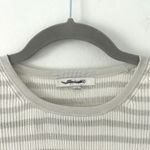 Madewell  Women's Micro-Rib Slinky Slim Fit Striped Sweater Tee S Small New Photo 3