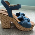 Pink Lily  denim heels Photo 0