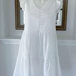 Joie  Babydoll Eyelet Tiered Dress Mini Size XS New w/Tag MSRP $228 Photo 6