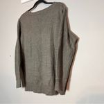 New York & Company Sweater Crewneck Gray Penguins Christmas Holiday Size Medium Photo 5