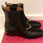 Tory Burch Black Equestrian Link Chelsea boots Photo 5