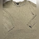 H&M Women’s  Medium Longsleeve Top Shirt Sparkly Olive Green Photo 4