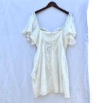 Selfie Leslie | NWT XL APHRODITE MOLDED BUST ANGEL SLEEVE WRAP DRESS EMBROIDERED Photo 10