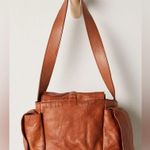 Free People NWT Copenhagen Shoulder Bag In Color Cognac 100% Leather Photo 2